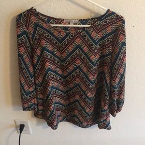 Chevron blouse